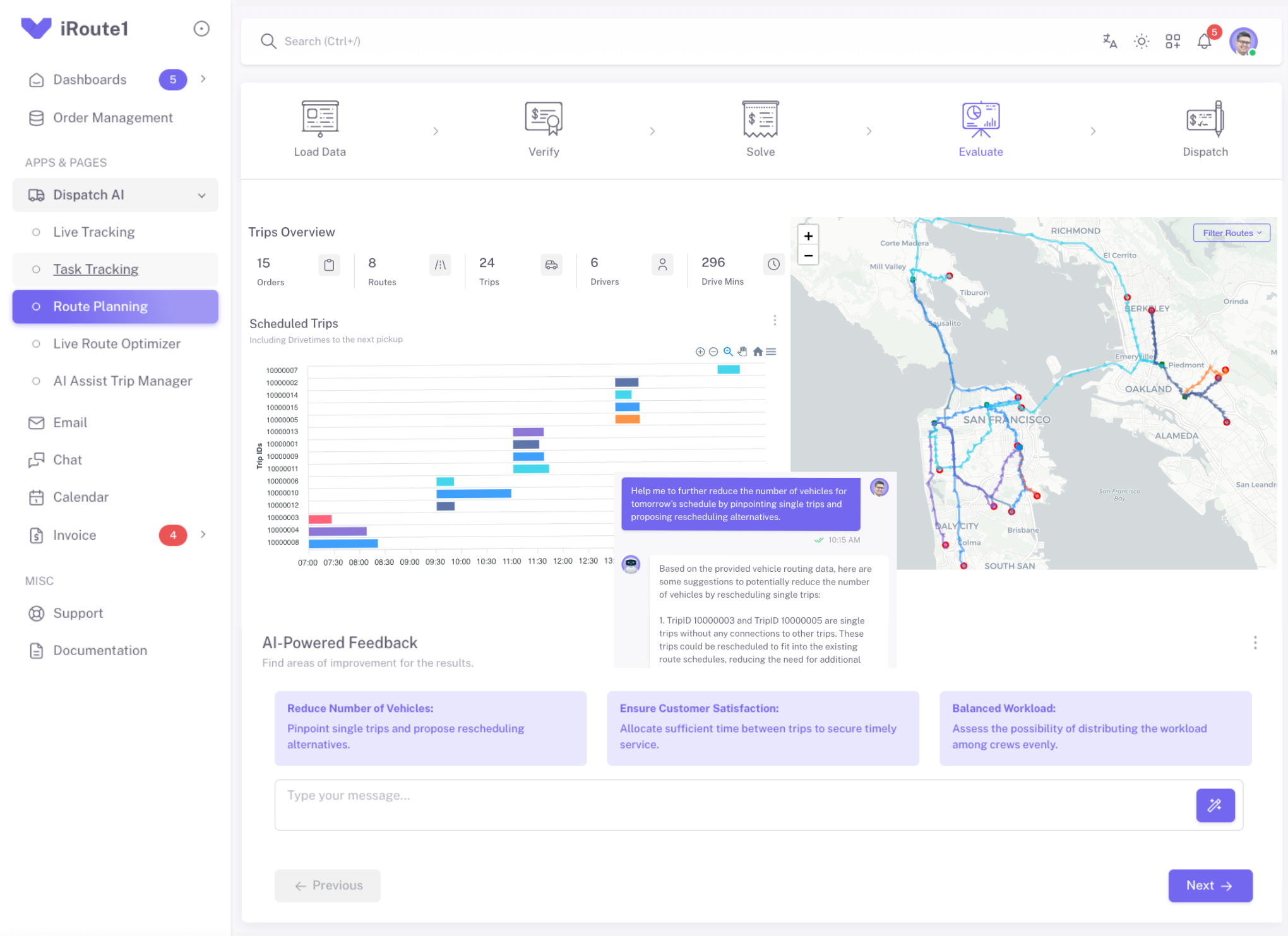 hero dashboard